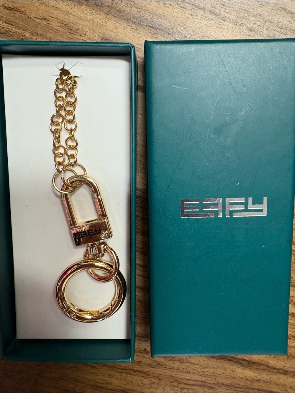 Royal Caribbean Effy Jewelry gold-toned bell charm set with a charm holder
